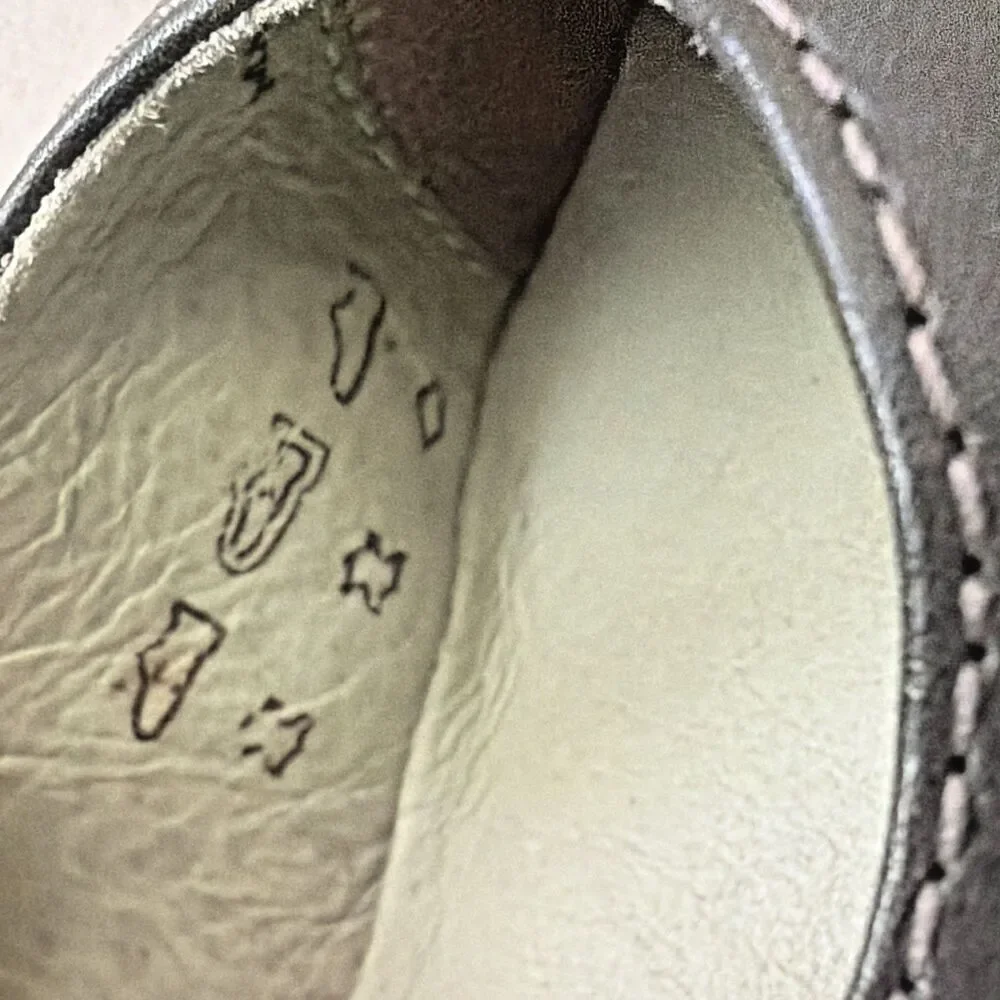 Josef Seibel Womens Leather Mary Jane Shoes EU 38 US 7.5-8 Comfort Green